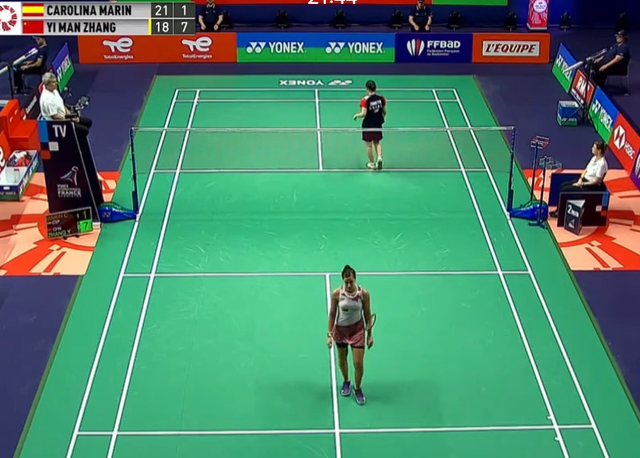 韩国羽毛球队逆转泰国羽毛球队，马琳高光表现